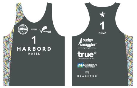 Official NBVA Uniform Retro Singlet – Season 2021/2022