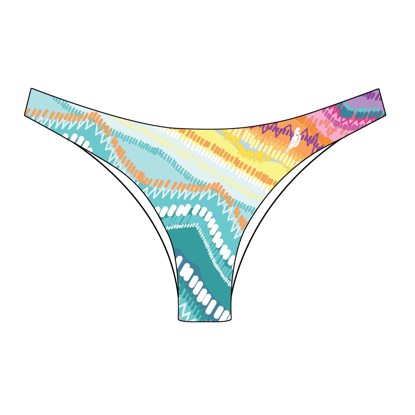 Official NBVA Uniform Season 2025/2026 Bikini Bottom - Cheeky Style