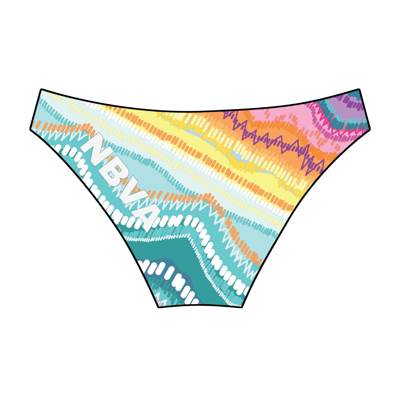 Official NBVA Uniform Season 2025/2026 Bikini Bottom - Standard Style - Image 2